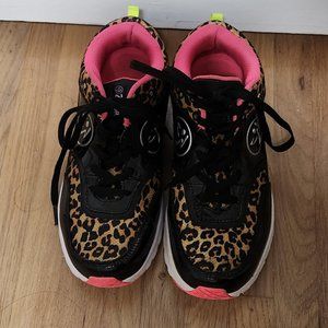 Zumba Air Classic sneakers leopard pink black RARE 7